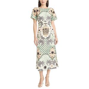 Maggy London Womens  Midi Dress, White